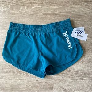 Blue Hurley athletic shorts